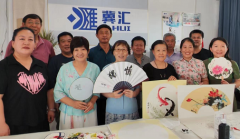 山東聊城市直書畫家協(xié)會走進冀匯企業(yè)管理咨詢（聊城）有限公司