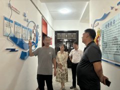 軍旅書畫工作委員會副主任沈兆新來西北建設(shè)雜志社考察交流