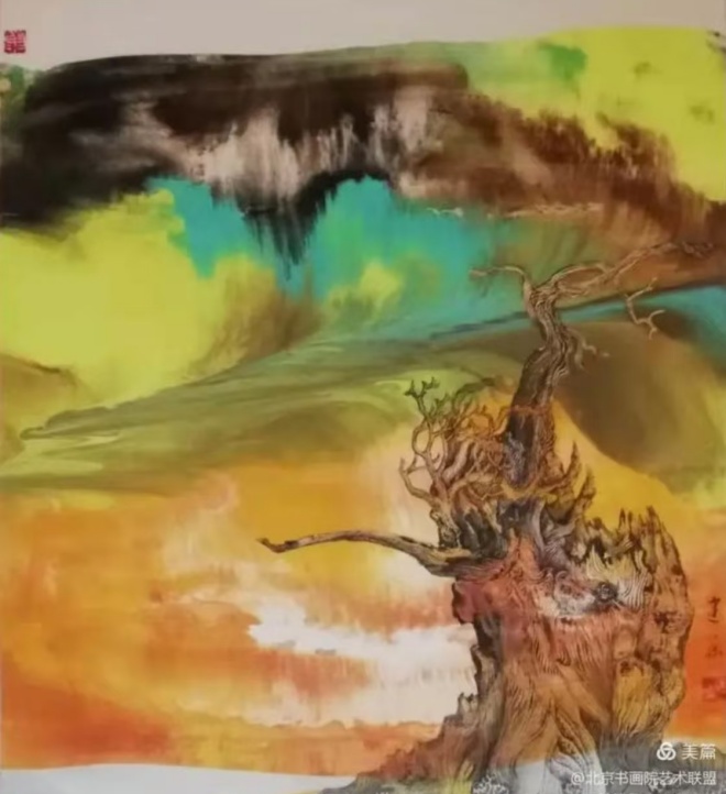 墨韻新途：康建華的藝術(shù)探索與成就(圖2)